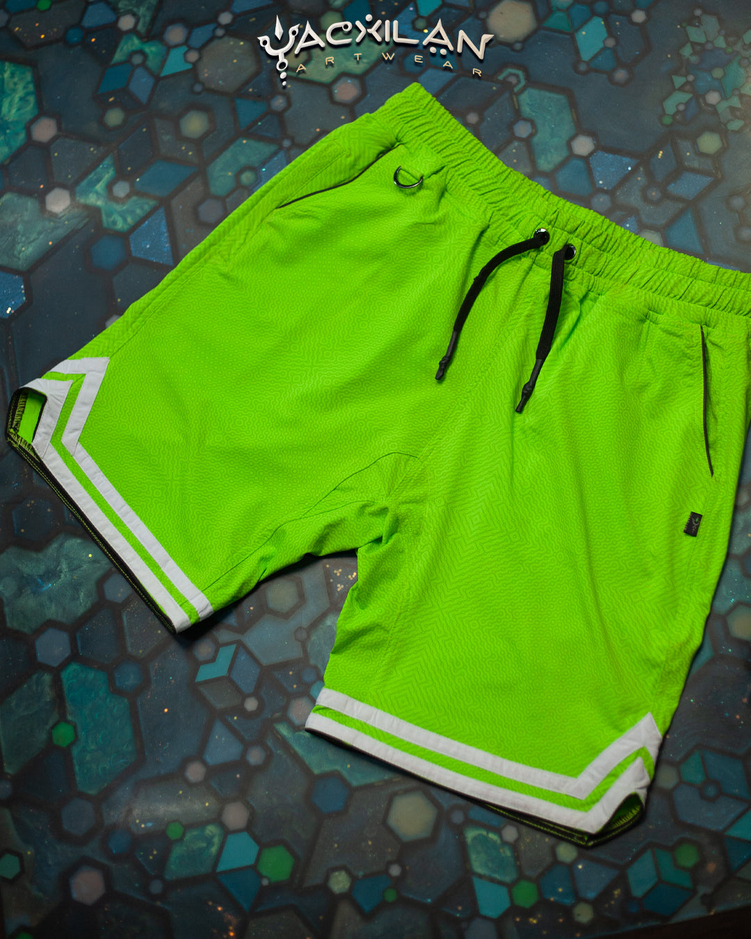 Basket Short White Mountains / Poliamide - Fluoro Green DMITICIOUS